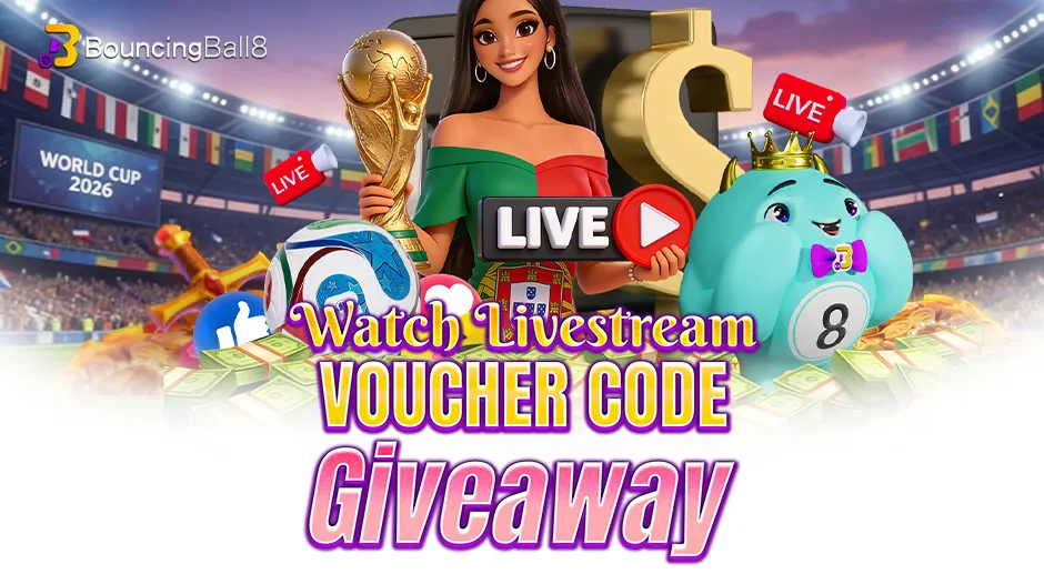 Watch Livestream Voucher Code Giveaway